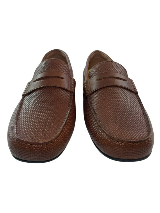 Florsheim Motor Penny DRV Moccasin Loafers Cognac Lthr Comfort Tech Men\'s Sz 11M main image 9